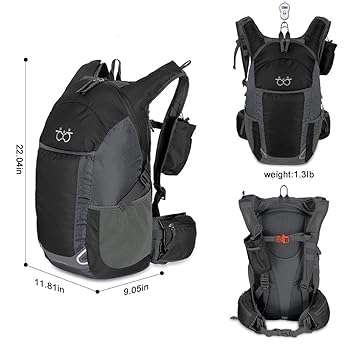 【新品未使用】【匿名配送】HOLIDAY PACKABLE KNAPSACK TOMULE Small Hiking Backpack Women,Mens Waterproof Backpack